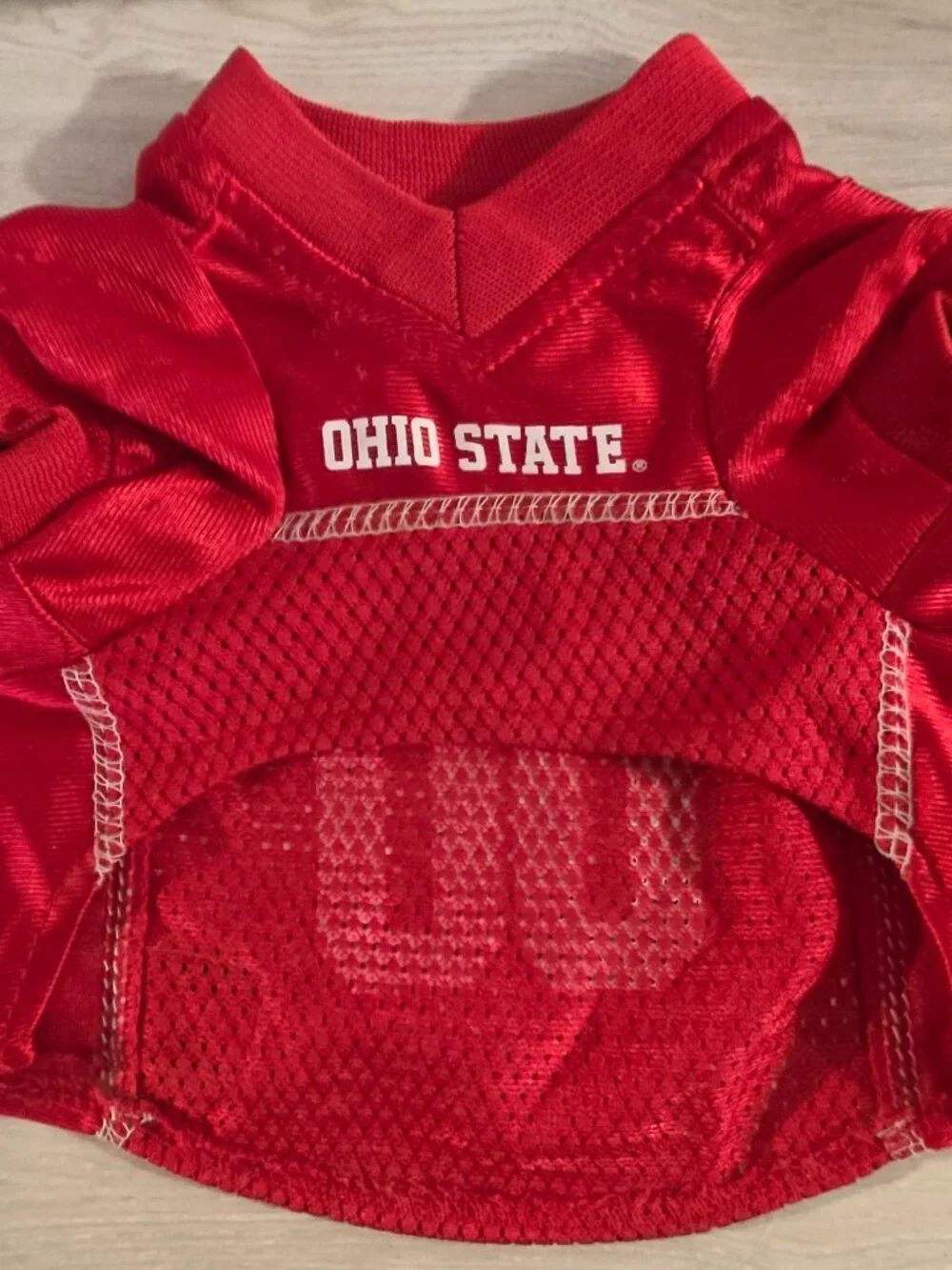 THE Ohio State Buckeyes Dog Jersey size Small - gently used